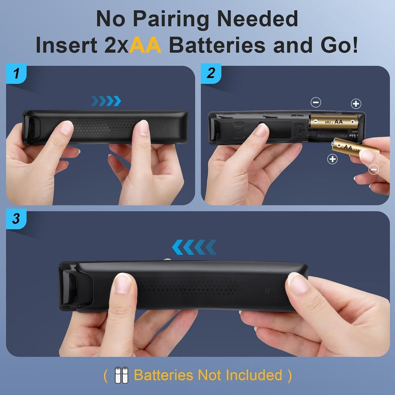 Angrox 【Pack of 2】 for Samsung Smart TV Remote Control Replacement,Universal for All Samsung TVs - Image 5